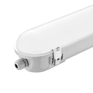 Industrial Tri-Proof LED Light 40W 60W 80W 125lm/w IP65 Vapor-proof Waterproof for Warehouses with 5 Years Warranty