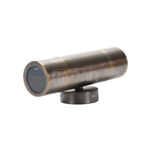Up and Down Light Low Voltage Cast Brass Straight Tube Recessed Led Light