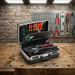 Big Basic Move Hand Tools Kits Household Classic 87 Pieces Electrical Tool Set with Hard Plastic Box