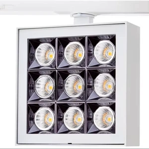 RONSE Industrial Style Track Light Bar Modern Rail Lighting System LED Track Light Focus 350 Horizontal Spotlight