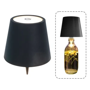 Touch Control Bottle Table Lamp Adjustable Brightness Usb Rechargeable Desk Soft Warm White Led Light Night Lights Wine
