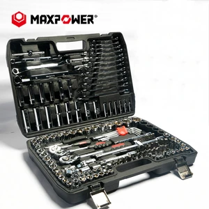 Maxpower Workshop 150 Pieces Car Repair Tool Set Socket Wrench Mechanic Kit
