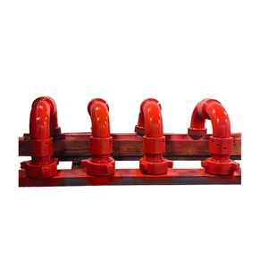 High Pressure FMC 1502 Hammer Union API 6A Elbow Swivel Rotary Joint