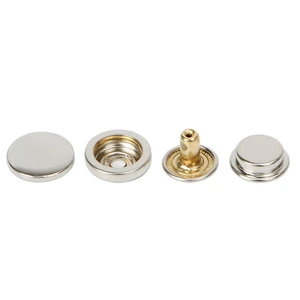 503# 12.5MM Wholesale High Quality Brass Metal Snap Buttons Buckle for Clothes