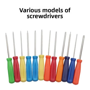 DIY Nickel Steel Phillips Screwdriver, High Hardness & Wear Resistant, Durable Hand Tool for Household Disassembly & Maintenance
