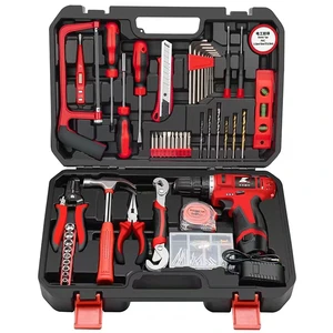 Household Electric Drill Electric Hand Tool Set Hardware Electrician Special Maintenance Multi-functional Toolbox