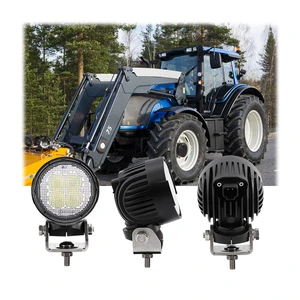 LED Work Lamp For Valtra Series 3 Inch Round Tractor Truck Flood/Spot Beam LED Work Light