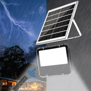 Aixuan Led Solar Flood Light 100W 200W 300W 400W Flood Light Solar Outdoor Waterproof Aluminum Solar Led Flood Lamp