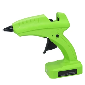 New Design 60W Rechargeable Cordless Hot Melt Glue Gun Suitable for 10.8-11.5mm Diameter Glue Sticks