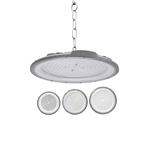 IP65 Waterproof High Brightness LED UFO Lamp for Office Workshop Factory Garage Construction-100W 200W 300W Led High Bay Light