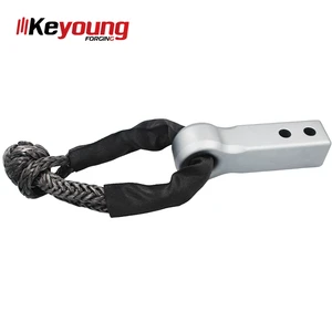 New High Strength Off-road Heavy Duty 4*4 Shackle Hitch Receiver Soft Shackle Ultra High Molecular Polyethylene 30550kg Max
