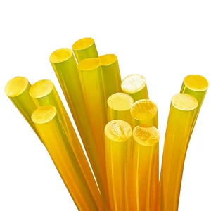 UV Silicone Selant Yellow Hot Melt Stick Adhesive Glue Resin Solid Hotmelt Glue Sticks For Leather Sealing Glass Bonding