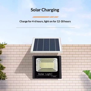 Solar Floodlight IP67 Outdoor Courtyard Light Factory Direct Sales