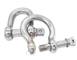 Shackle Stainless Steel 304 Dee Shackle 5/16 Inch for Boat Trailer