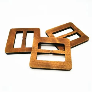 Women fashion wooden buckle durable quality modern style smooth finish casual wear handmade with Customized Size & Logo