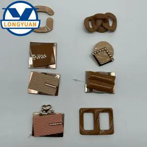 Wholesale Factory Cheap Design Plastic D-shaped Buckles for Shoes Accessories and Bags