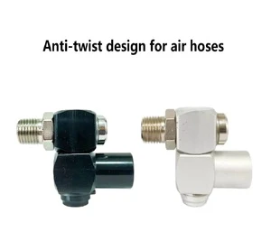 Factory Wholesale Direct 360° Rotating Swivel Connector Pneumatic Swivel Prevent Hose Twisting and Tangling OEM