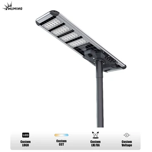 Professional Manufacturer All-in-One Solar Powered Street Light with 4-in-1 Control, 6W/50-110W Panel Solar Road Lamp