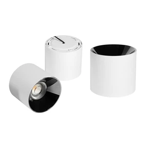 Waterproof IP65 Modern Indoor Home Office Mall Gallery Corridor Commercial Aluminum 15W COB LED Downlight