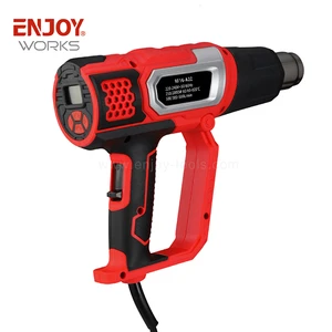 ENJOYWORKS LCD Digital Display Heat Gun With Adjustable Temperature & Two-Stage Airflow Control