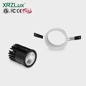 XRZLux 15W LED Dimmable Aluminum Spotlight IP20 Recessed Wall Washer Modern Style Polarized Light for Indoor Use ETL Certified