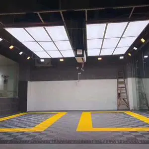 SCARCITY LED Ceiling Panel Light Car Detailing Shop