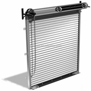 TOMA Aluminum Rolling Garage Door Security Shutter Automatic Roller Shutter Door