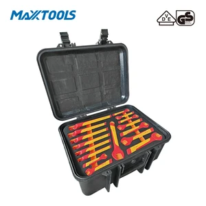 Professional 49PCS VDE 1000V Insulated Electrician Tool Set CR-V Hand Tool Kit IEC60900 for Electrical Maintenance OEM