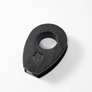 Wholesale Heavy Malleable Cast Ring Din3091 Thimble Blanks Wire Rope Thimble