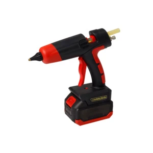 80W-150W Custom Cordless Rechargeable Battery Plastic Hot Melt Glue Gun with Copper Nozzle and 11mm Glue Sticks for DIY Crafts