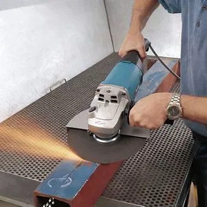 Angle Grinder, Electric Grinder, Steel and Metal Grinding and Cutting Machine, 230mm Angle Grinder for Cutting and Polishing.