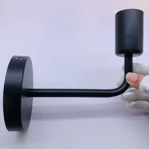 ET-002 Horizontal Solid Lamp Cup for Hotel Use with Hardware & PET Material