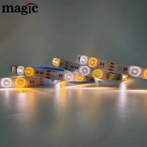 180 Degree Diffuse Reflection Lens High Power Epistar SMD2835 24 24V CCT Adjustable 2700K 6000K Remote Control Wall Washer Strip