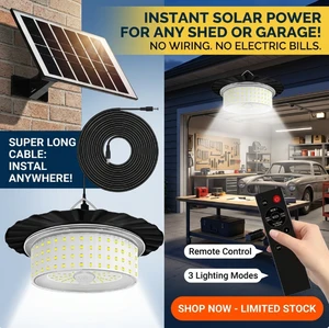Outdoor Waterproof Solar Pendant Light with Motion Sensor Cordless Outdoor Solar Hanging Lantern Solar-Powered LED Pendant Light
