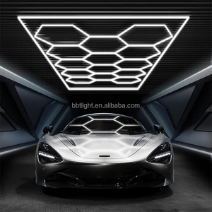 24 Pcs LED Garage Light Super Bright Car Detailing Ceiling LED Shop Light for Warehouse Workshop Gym Basement Car Care Wash Room