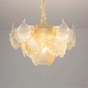 Customized Manufacturers Customized Manufacturers DLSSLIGHTING Modern Pendant Lamp Home Decor Design Led Chandelier Light Glass Lamp Shade Chandeliers & Pendant Lights