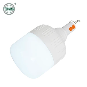 Rechargeable Bulb Flashlight Outdoor Light Led Headlamp Camping Lamp Portable Lampe Solaire Multifunction Emergency