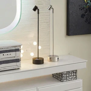 Wireless Charging LED Spotlights Handmade Glass Cabinet Lights for Jewelry Exhibition Showcase Counter Exhibits