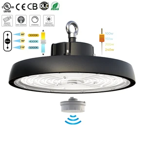 5 Years Warranty IP65 Industrial Aluminum Highbay Lighting 150W 200W 240W 5000K Daylight High Brightness for Exhibition