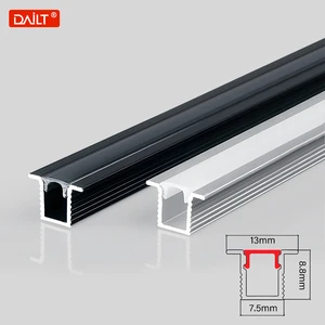 China Quality Manufacturer 8*9mm Led Strips Aluminum Profile Ceiling Extruded Aluminum Channel With Diffuser LED Profile Light