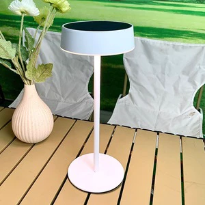 Wireless Portable Outdoor Solar Desk Lamp USB Rechargeable IP65 Waterproof LED Light Source Decorative Creative Solar Light