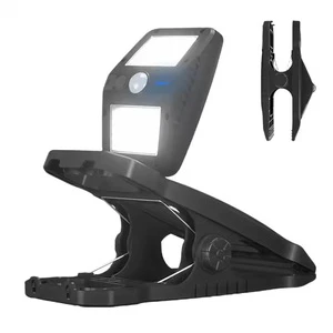 New Outdoor Waterproof LED Human Sensor Light Folding Balcony Lighting Clip Wall Light for Courtyard Minimalist Corridor