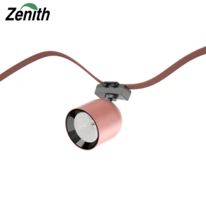 Creative 16W 26mm Conductive Ribbon Track Light with Hemispherical Reflector Spotlight Cob Cloth Tape Lamp