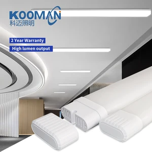 High Quality LED Tri-proof Led Purification Fixture 28W 35W Aluminum PP Cover White 600mm LED Batten Light