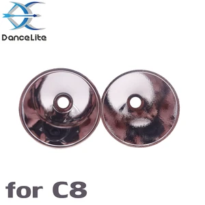 Aluminum Reflector SMO / OP Light Cup for C8 Model LED Flashlight Torch Linterna