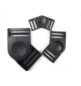 Trendy & Professional Plastic Strap Buckles Luxury & Classic Colored Webbing Bag Parts Adjustable Center Release Swivel Style