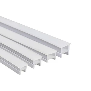 Silicone Lamp with Card Slot Keel Embedded Linear Lamp Silicone Sleeve Silicone Aluminum groove Side Luminescence