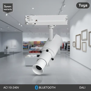 LED Spotlight 20w DALI Recessed Anti-glare for Hotel Commercial Indoor New Style Contour Profile Track Light 25w 30w Zigbee