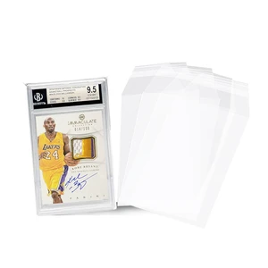 Customized Wholesale Perfect Games Fit Graded Card Sleeves Resealable Team Bags Hold Team Card Sets