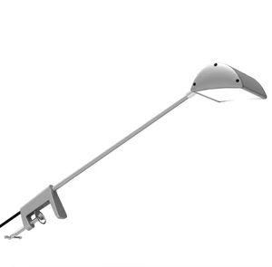 Modern Long Arm LED Trade Show Light Clip Clamp Exhibition Wall Spot Lamp Adjustable Angle High Brightness Booth Contractors